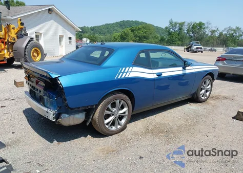 2020 Dodge Challenger Gt Awd z USA, uszkodzony, nr VIN 2C3CDZKG7LH132922